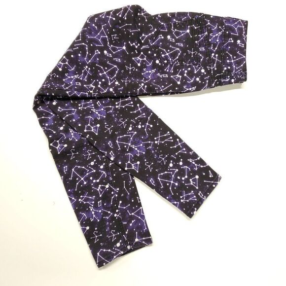 Hot Topic Blackheart Constellation Print Purple Super Skinny Jeans  Size 9 - Picture 6 of 11